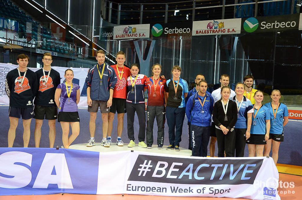 Medallists team