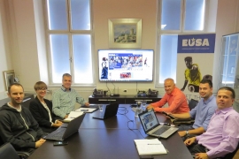 Working meetings with the President at the EUSA Office