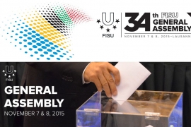 Lausanne to host the FISU General Assembly 2015