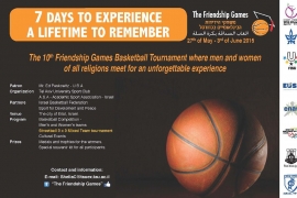 Invitation Friendship Games 2015