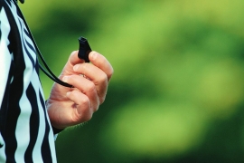 What's up: Being a student football referee