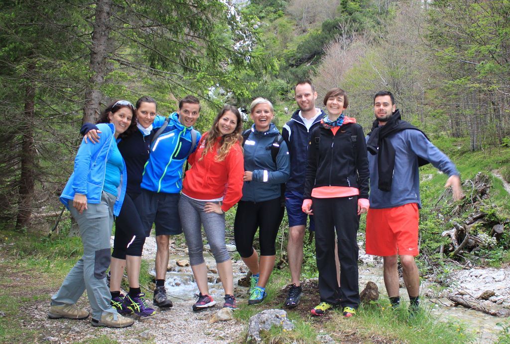 EUSA EVS team building