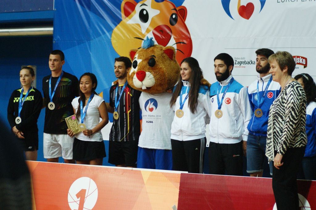 Medallists Mixed Doubles