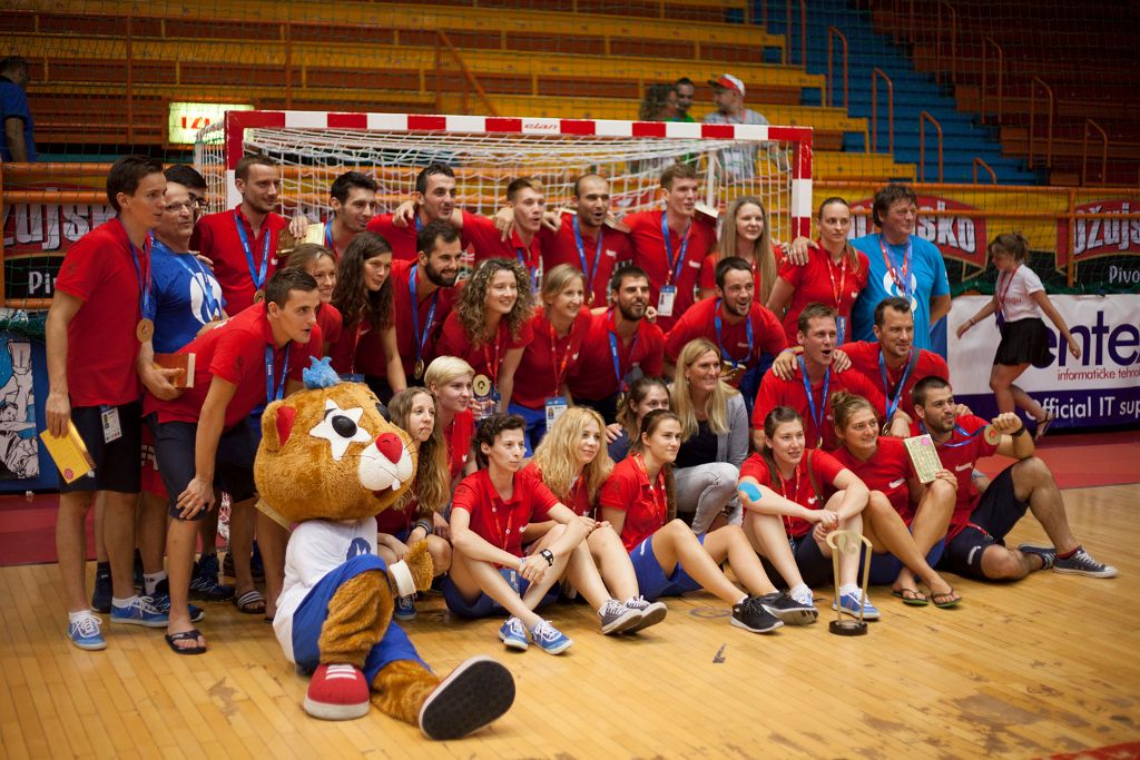 Futsal medallists University of Zagreb