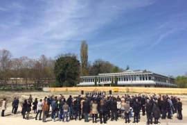 Synathlon building stone-laying ceremony