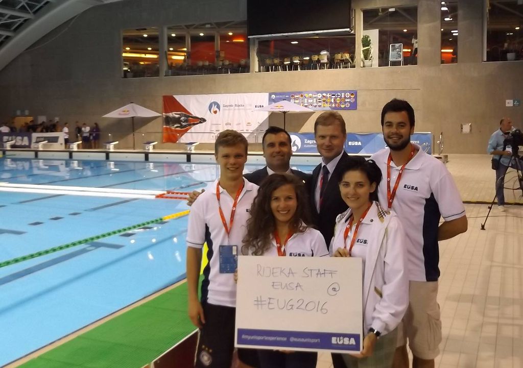 EUSA Staff in Rijeka at the EUG2016