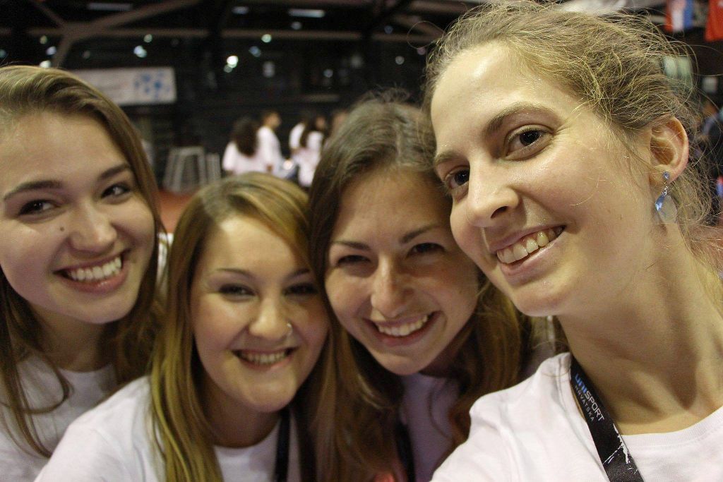 EUSA and EUG2016 female EVS volunteers