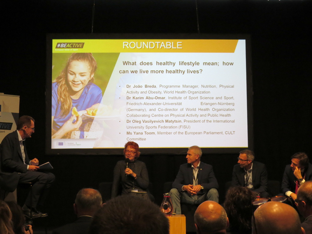 Round table on healthy livestyle