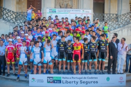 Cadets Portugal Cycling Tour promoting EUG2018