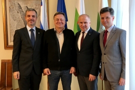 EUSA President visits Ljubljana for important meetings