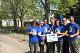 EUSA Easter contribution to local community