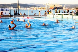 European Universities Water Polo Cup started in Koper