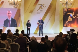 FISU President receives Sport Solidarity Award