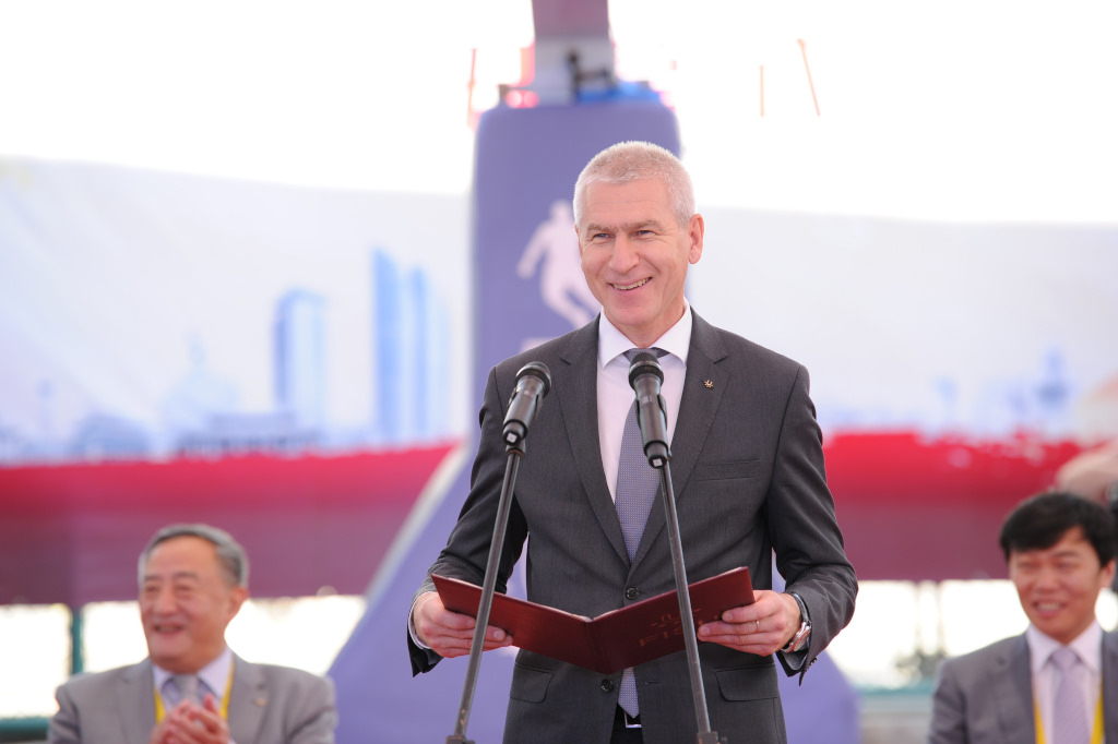 FISU President Mr Oleg Matytsin