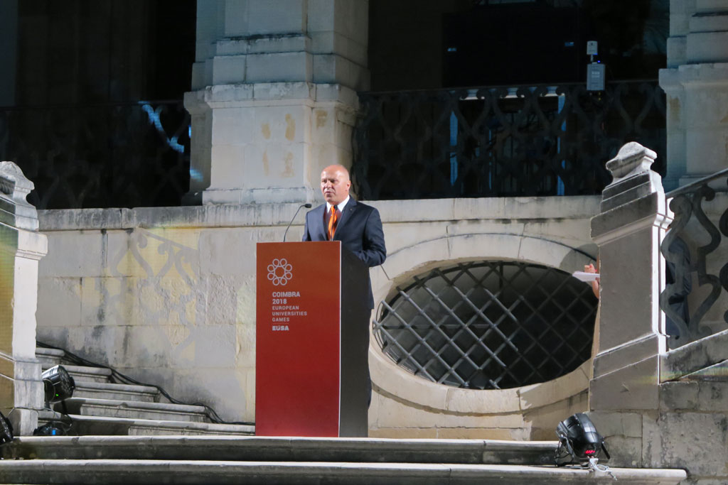 EUSA President Adam Roczek