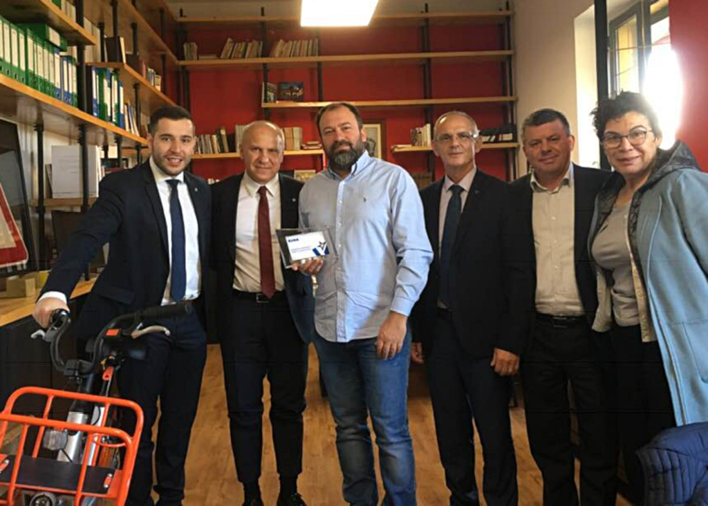 Meeting in the City Hall with the Vice-Mayor