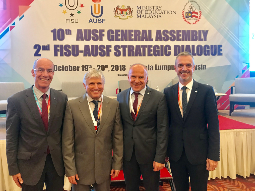 FISU and EUSA high representatives