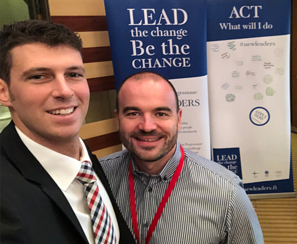 Marko Zunic with Davor Cipek