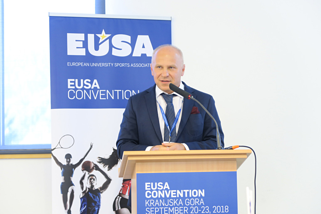 Welcome by EUSA President Mr Adam Roczek