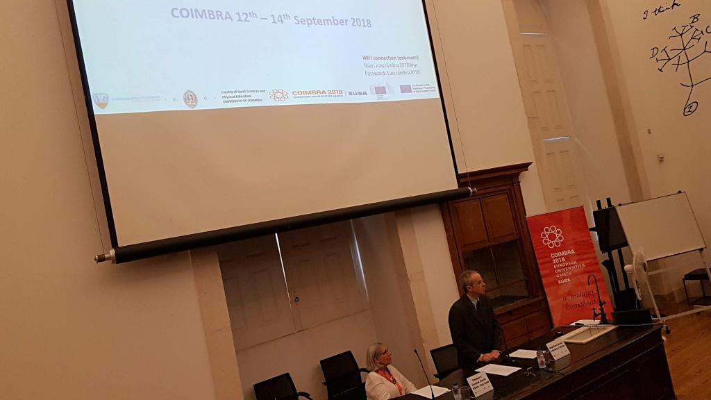 Welcoming address by the Rector of the University of Coimbra