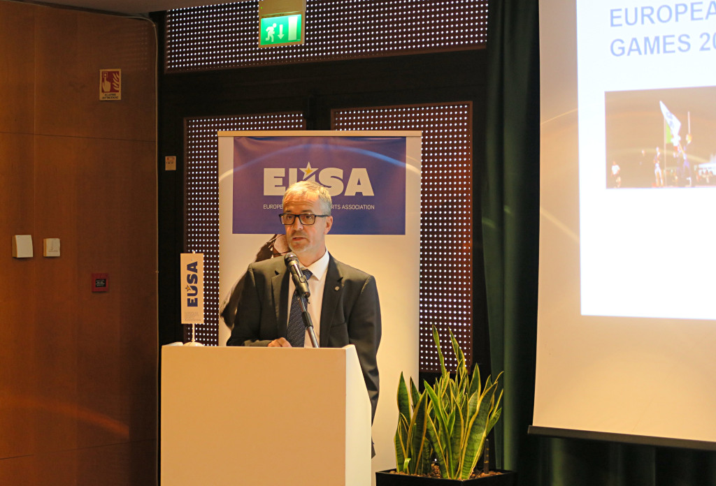 EUSA Secretary General Mr Matjaz Pecovnik