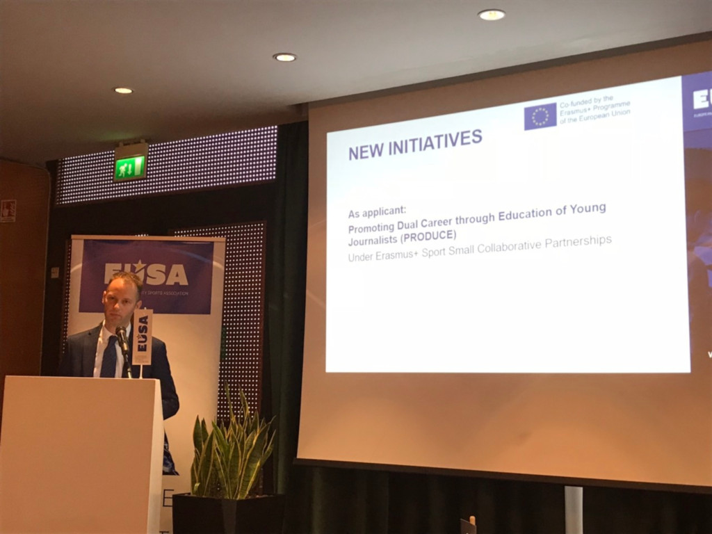 EUSA Communications and Projects Manager Mr Andrej Pisl