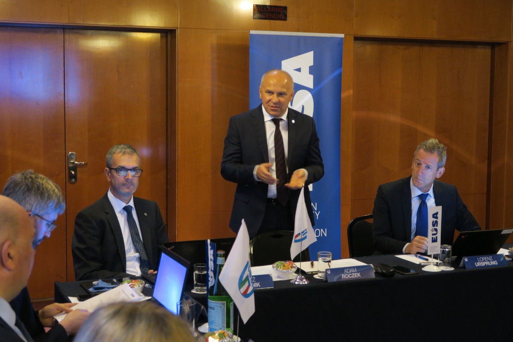 Welcome by EUSA President Mr Adam Roczek