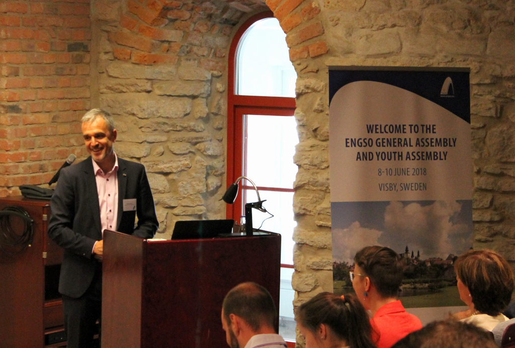 EUSA Secretary General Mr Matjaz Pecovnik