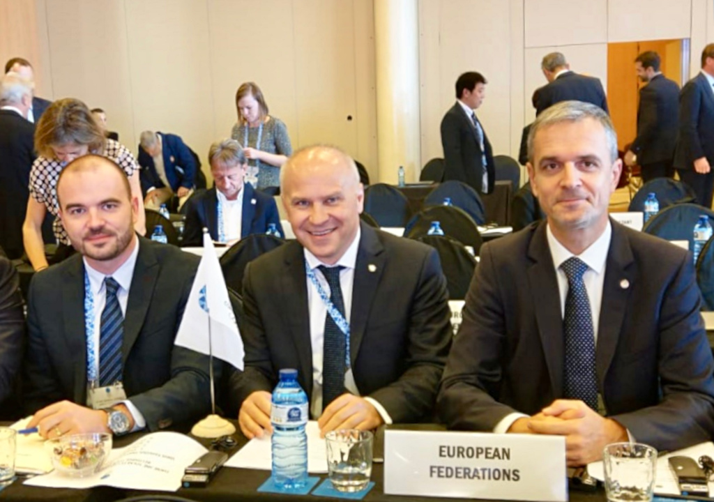 EUSA President and Secretary General with EKF