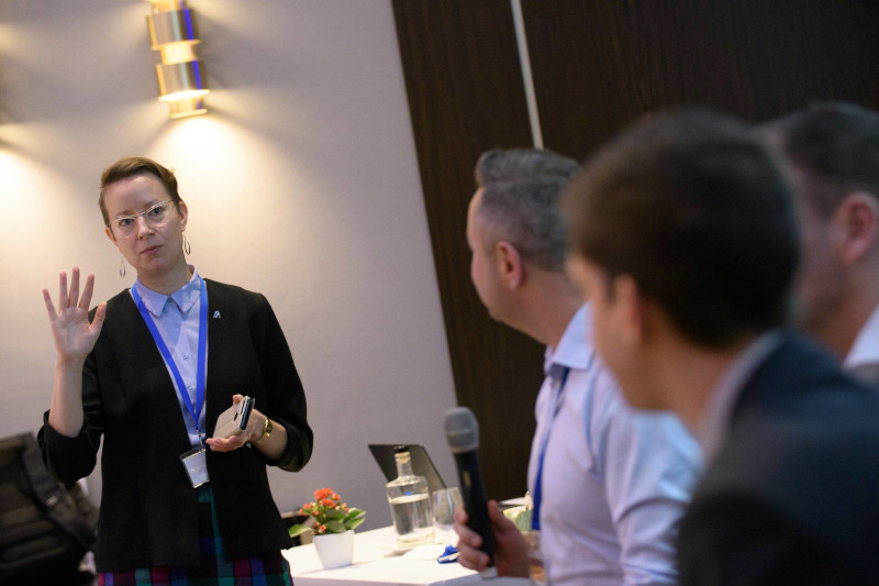 ENGSO Policy Director Ms Kaisa Larjomaa