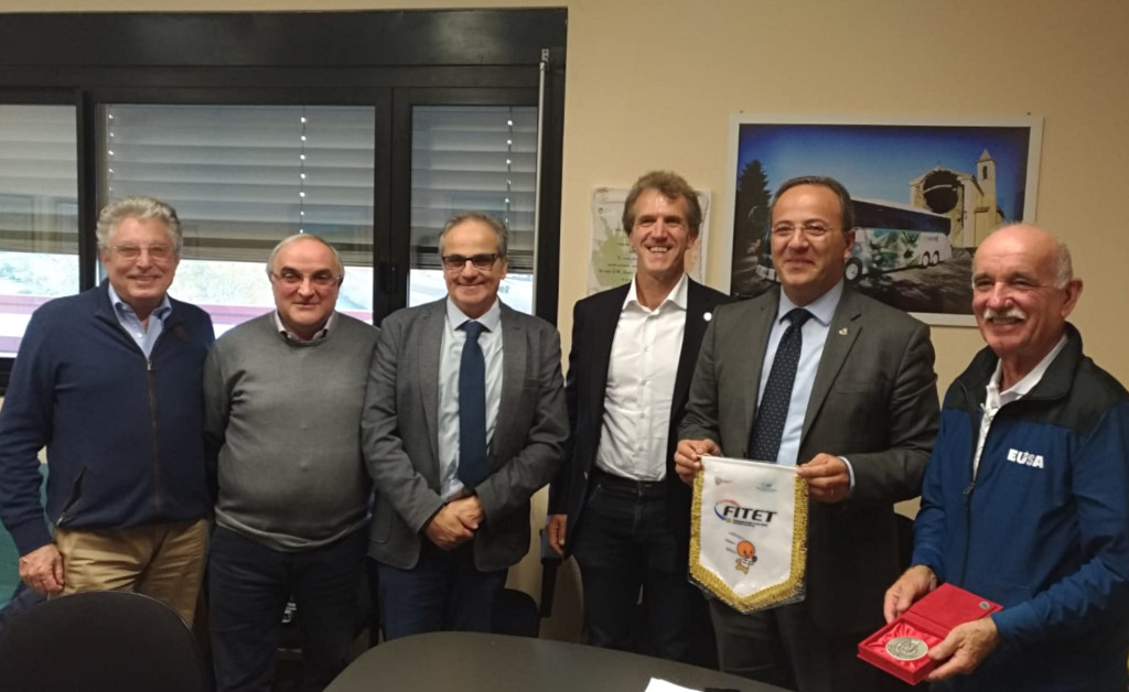 Reception with the Major of Camerino Mr Gianluca Pasqui