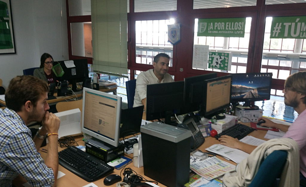 Local OC office at work