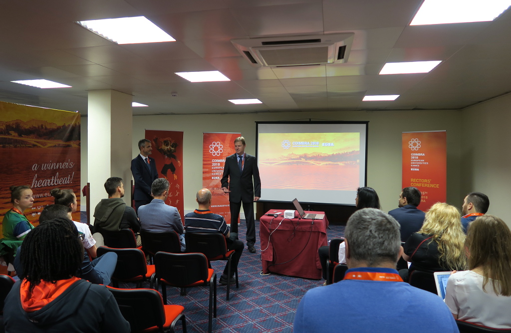 Welcome by EUSA and EUG2018