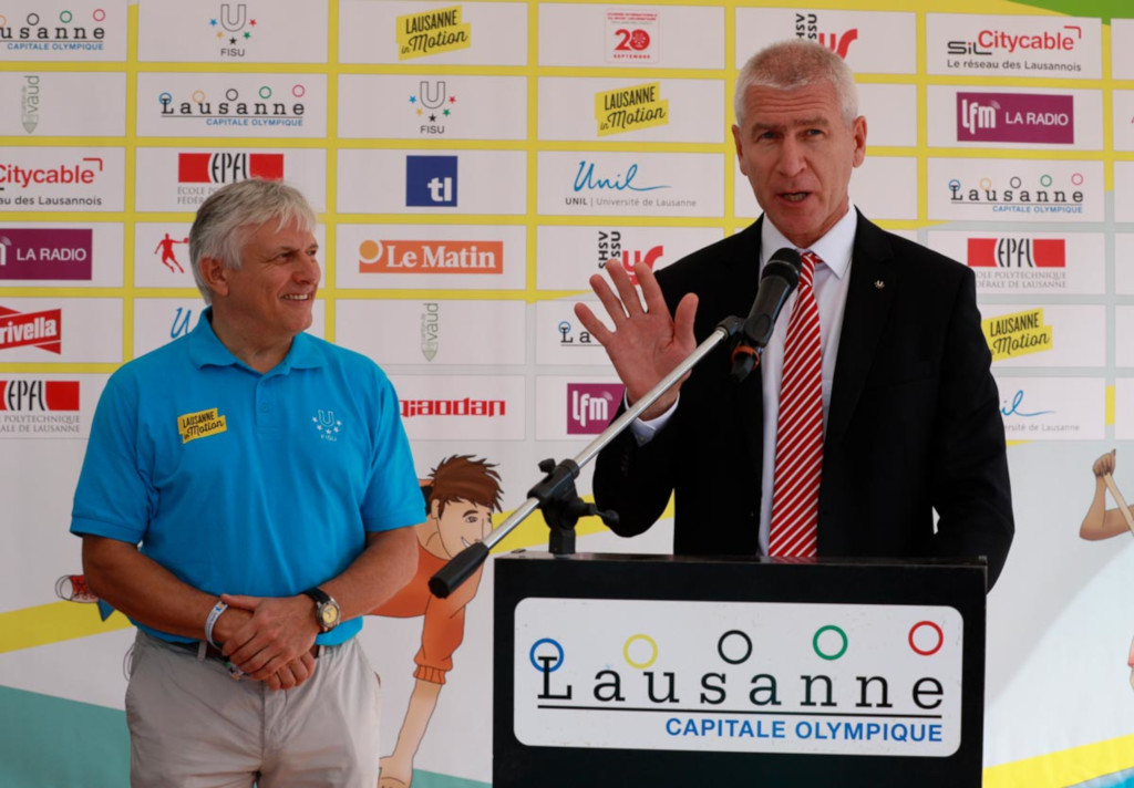 FISU President Mr Oleg Matytsin