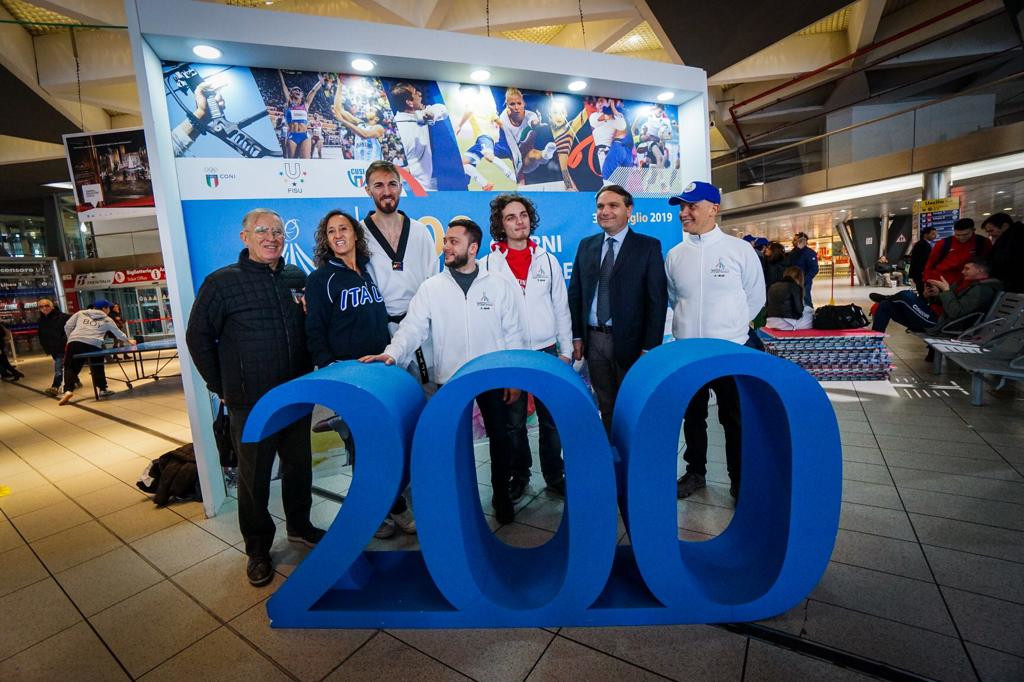 Napoli 2019 Universiade - 200 days countdown