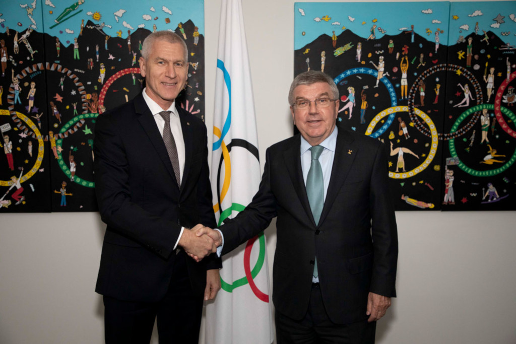 The Presidents of FISU and IOC