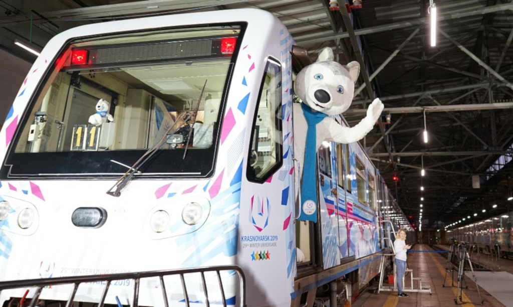 All aboard for Krasnoyarsk