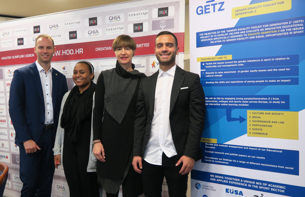 EUSA delegates at the conference