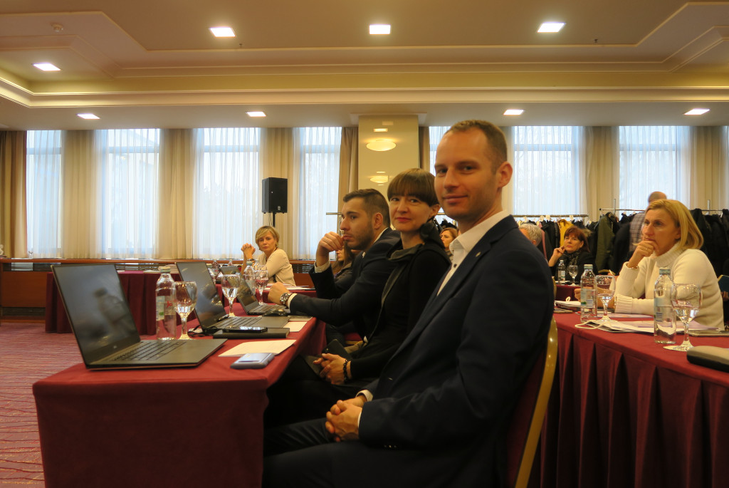 Participants, with EUSA Managers in the first row