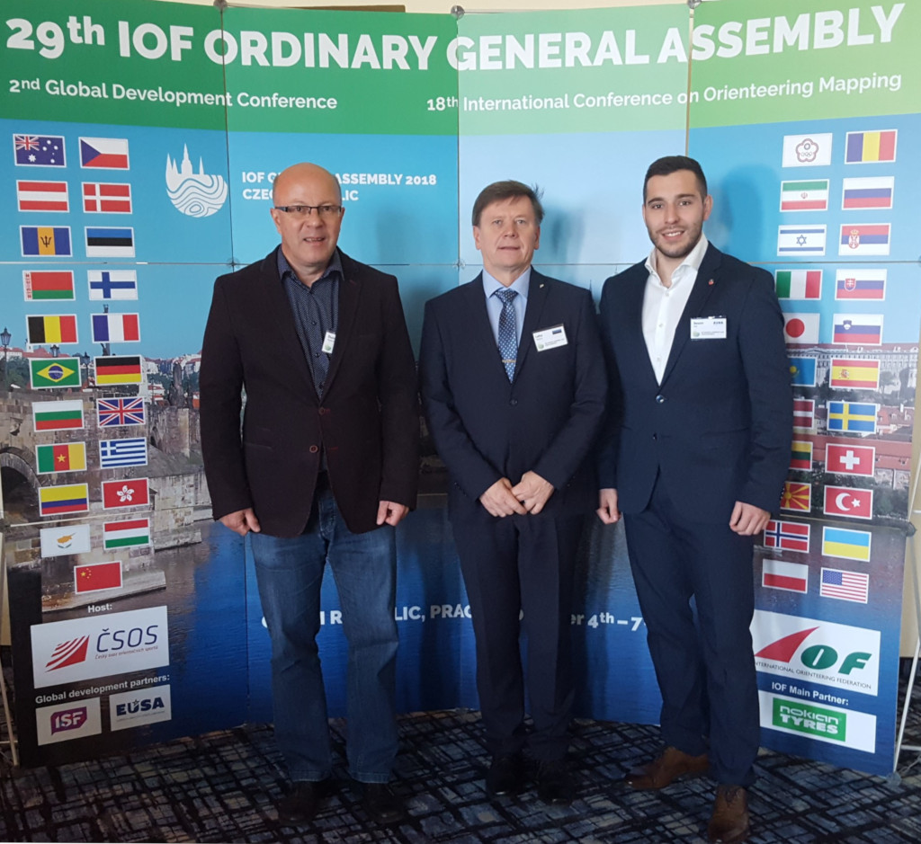 Together with IOF President