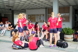 The athletes are coming!