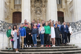 NUSA coordination teams visit Coimbra for EUG2018 