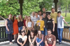 EUSA EVS volunteers attended mid-term evaluation