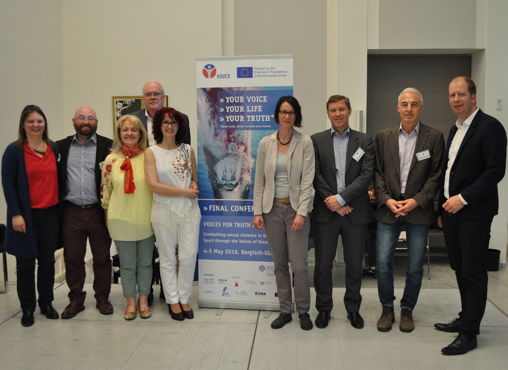 Representatives of the survivors and project management