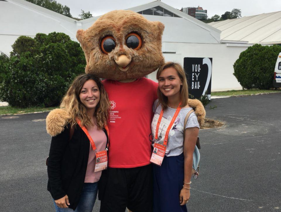 At the European Universities Games 2018 in Coimbra (EUG2018)