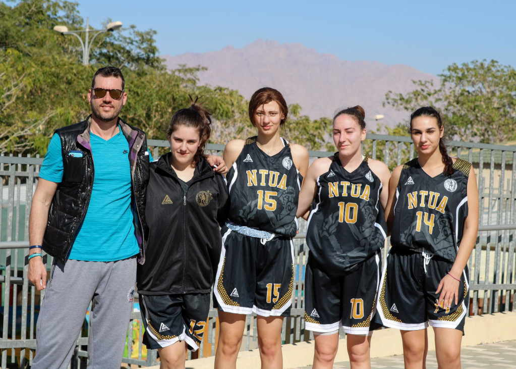 Basketball players at ASA Championships in Israel