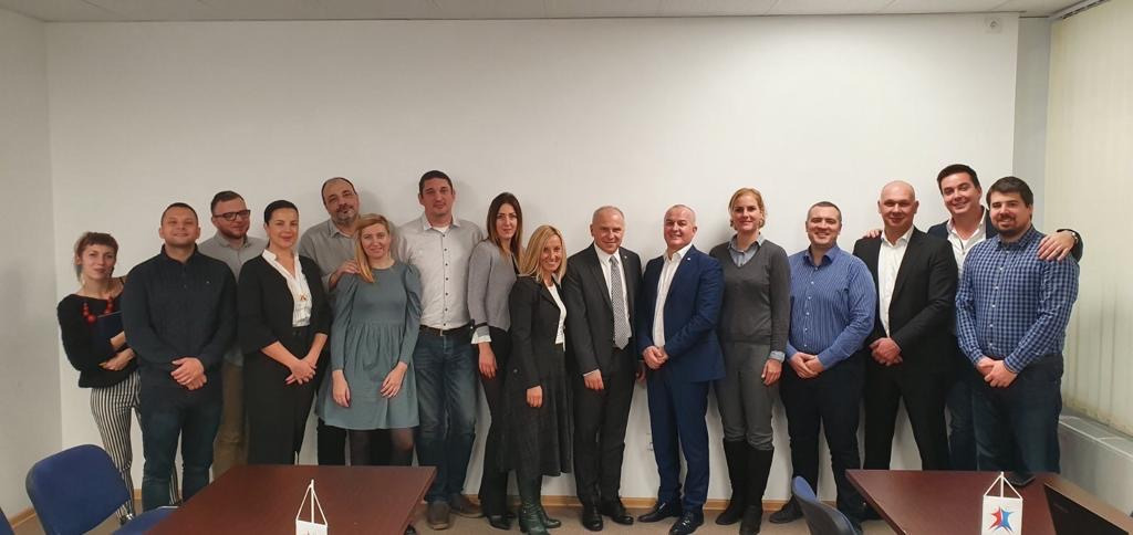 Mr Roczek at EUG2020 office