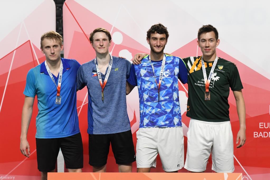 EUC Badminton 2019 men's singles