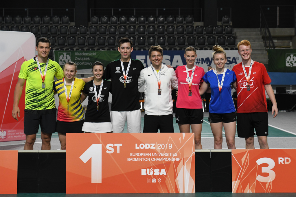 EUC Badminton 2019 mixed doubles