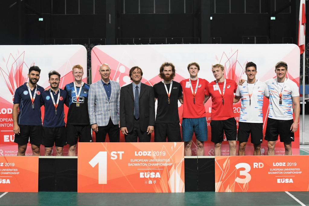 EUC Badminton 2019 men's doubles